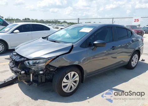 2025 Nissan Versa 1.6 S z USA, uszkodzony, nr VIN 3N1CN8DV0SL836032